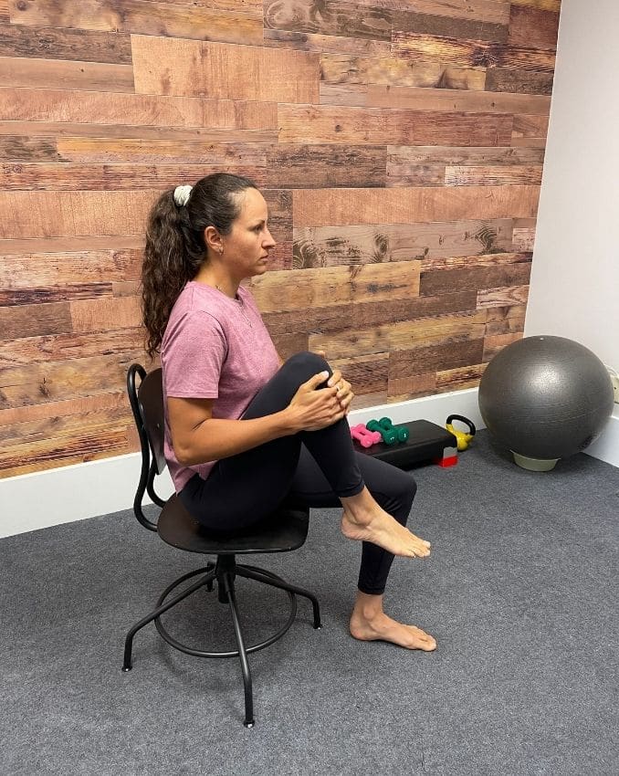 Seated Hip Flexion 2