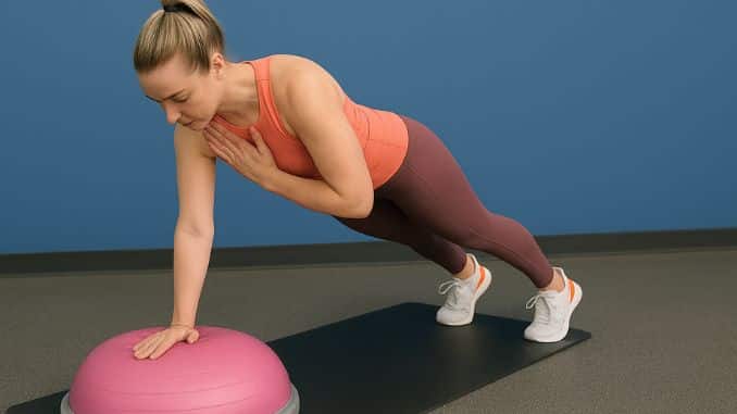 Plank Shoulder Taps