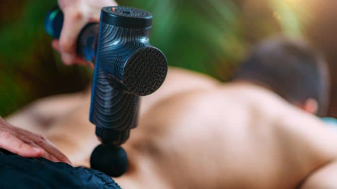 Using a Muscle Gun, Ball, or Massage Stick