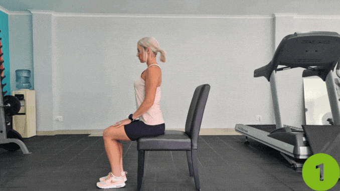 Hamstring stretch