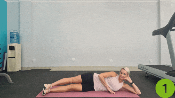 Side-lying leg lifts