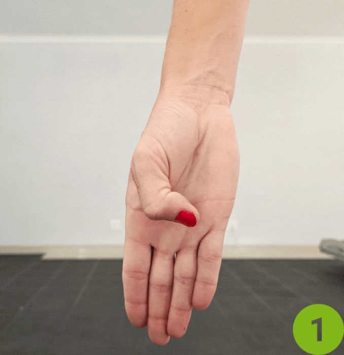 Thumb Flexion/Extension- De Quervain's treatment