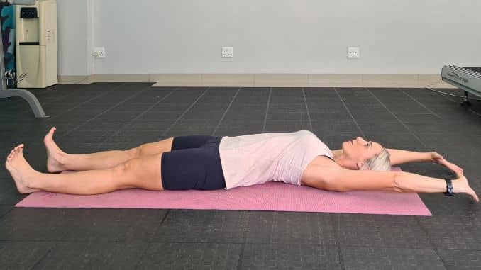 Roll Downs Lateral view End- Killer Core Workout