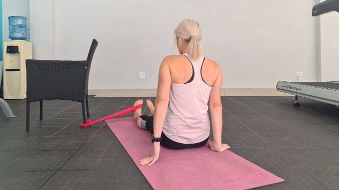 Resisted Ankle Inversion View 1 End