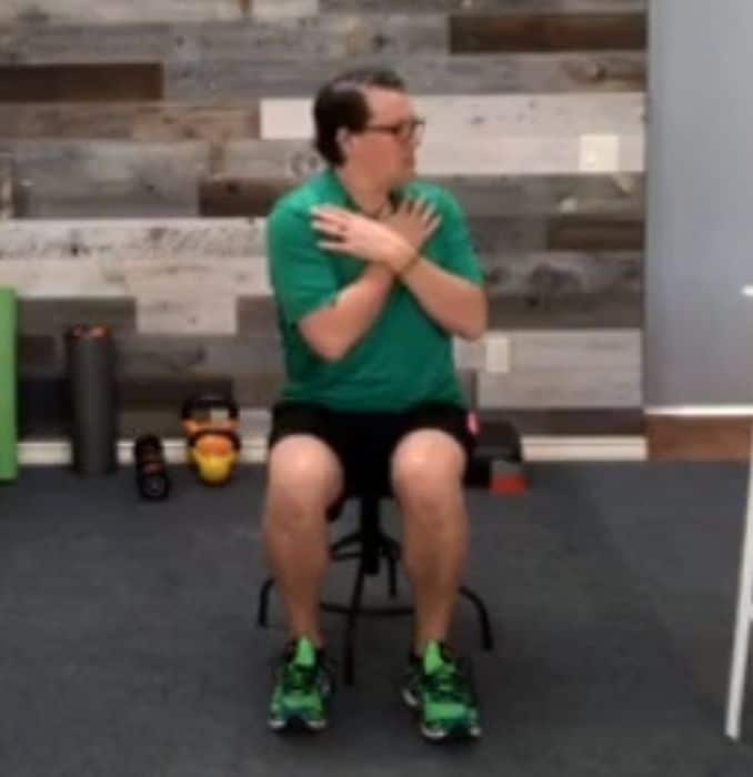 Seated Twist with Forward Bend 3