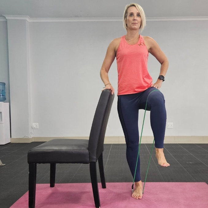 Knee Lifts with Band