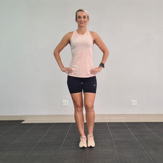 Lateral leg Lifts Start