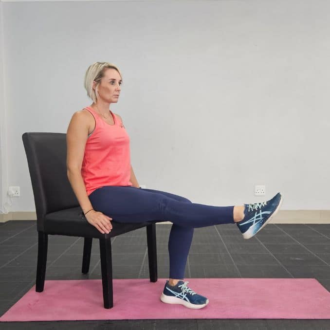 Seated Side Leg Lifts