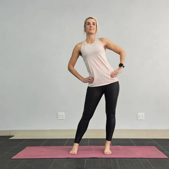 hip circle - end - Fabric Resistance Bands