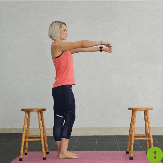 Cross-Legged Hamstring Stretch - Glute and Hamstring Workout