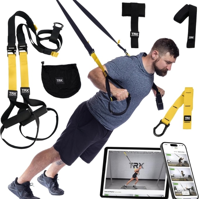 Suspension trainer (TRX, resistance bands, or slings)