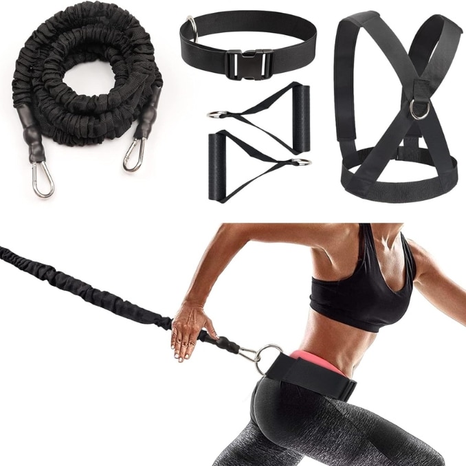 Bungee cords with adjustable resistance