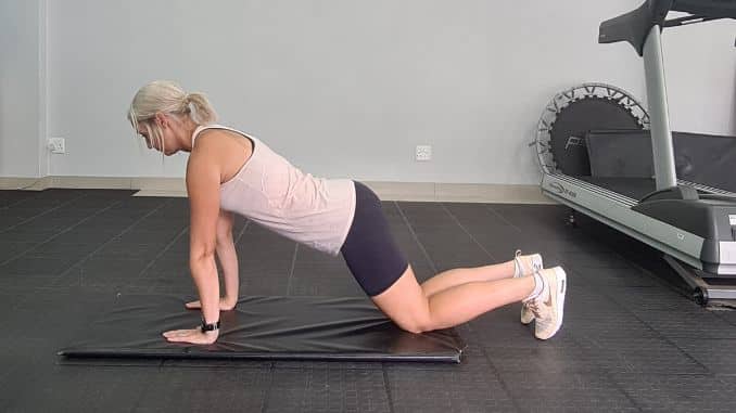 Knee Plank With