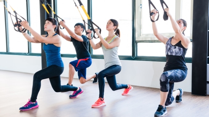 Sling Assisted Lunges