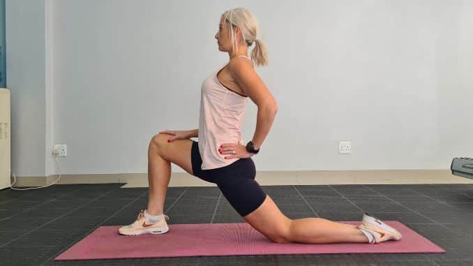 Kneeling Lunge Stretch