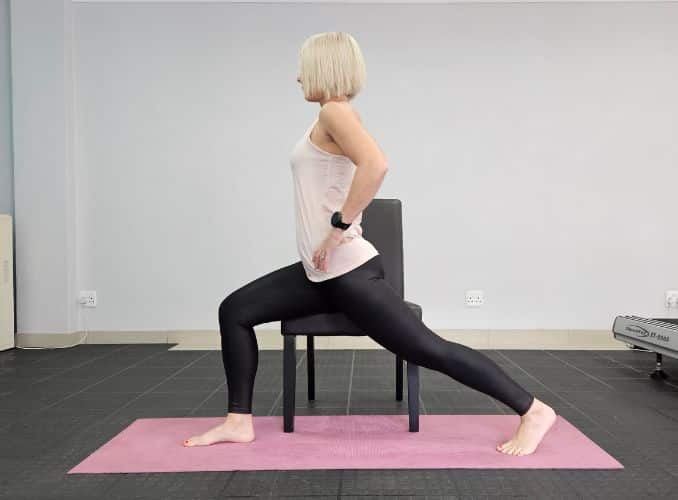 Seated Hip Flexor Stretch