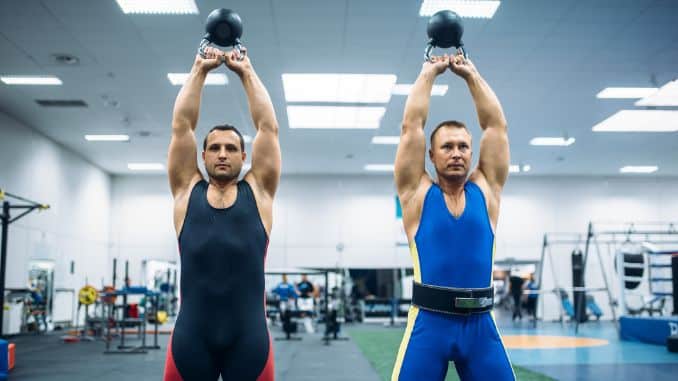 male-lifters-lifted-kettlebells