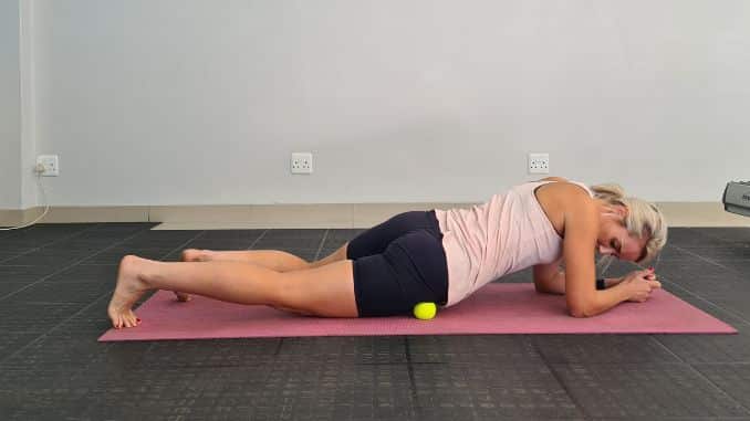 Massage Ball Techniques -Hip Roll - Hip Massage Tool