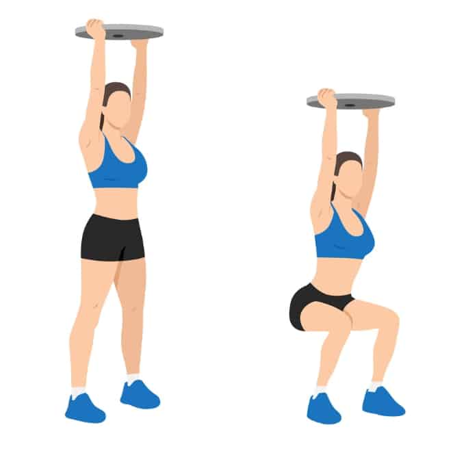 Overhead squats - Elbow Pain When Squatting