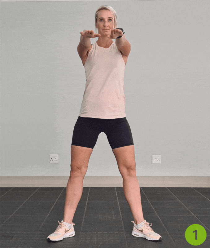 Sumo Squat - Proper Squat Form Female