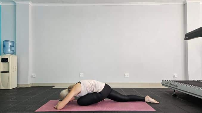 Pigeon Pose Stretch