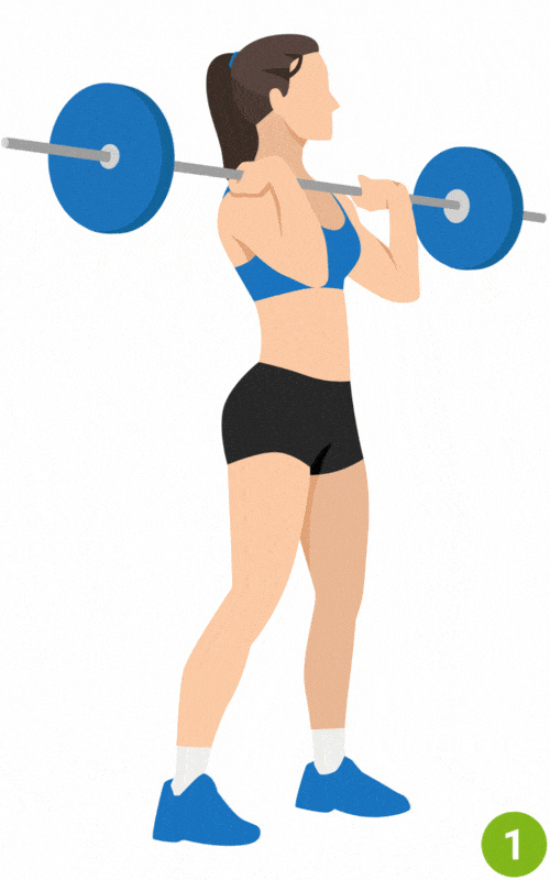 Front Squat - What is a barbell complex
