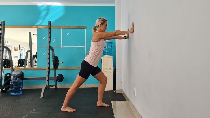 Ankle Rock for Dorsiflexion - Pickleball Knee Pain