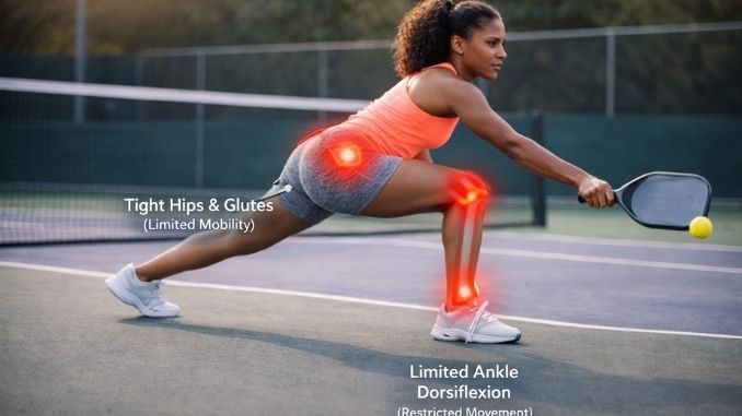 Outside Foam Rolling - Pickleball Knee Pain