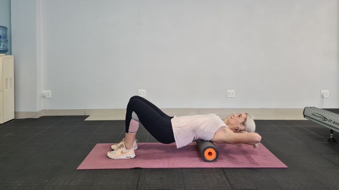 Thoracic Extension on Foam Roller