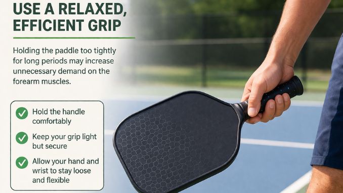 Use a Relaxed, Efficient Grip
