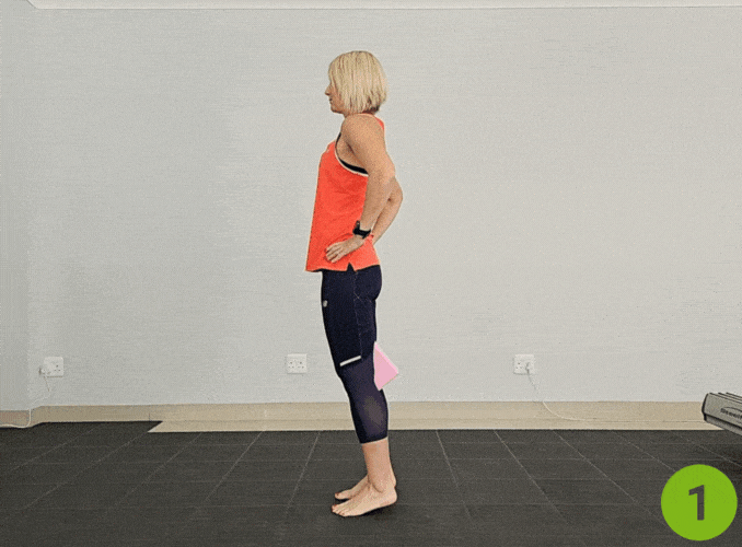 Heel Lift and Drop - heel drop exercise